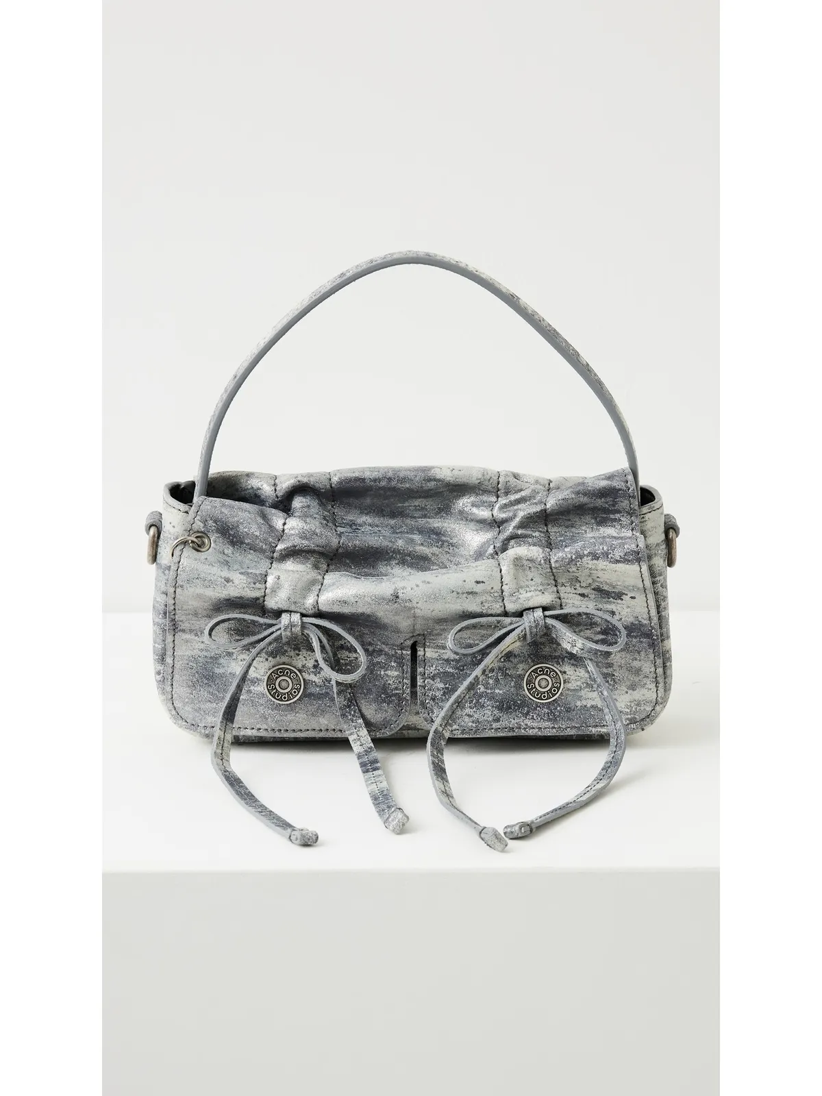 Acne Studios Multipocket Micro Dirty Snow バッグ グレー ワンサイズ - 画像2