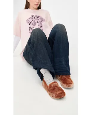 Acne Studios ボジャン ローファー オレンジマルチ - サムネイル3
