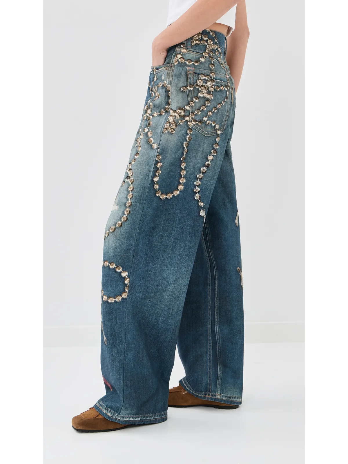 Acne Studios 1981 Casual トラウザーズ デニム - 画像5
