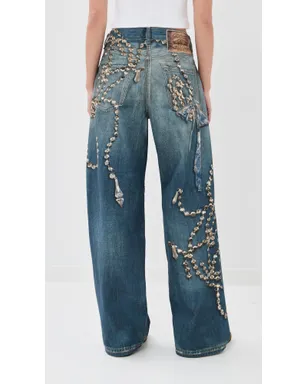 Acne Studios 1981 Casual トラウザーズ デニム - サムネイル4