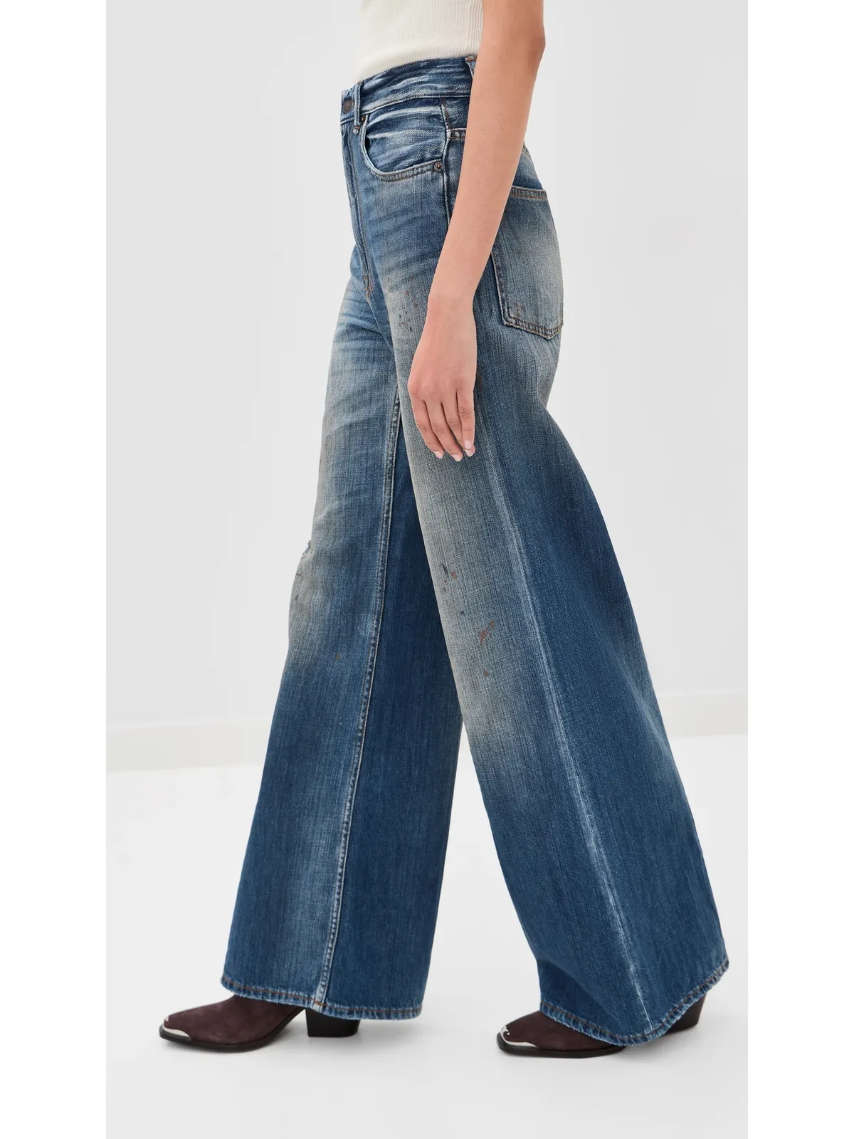 Acne Studios ビンテージ ダメージデニム ジーンズ - 画像5