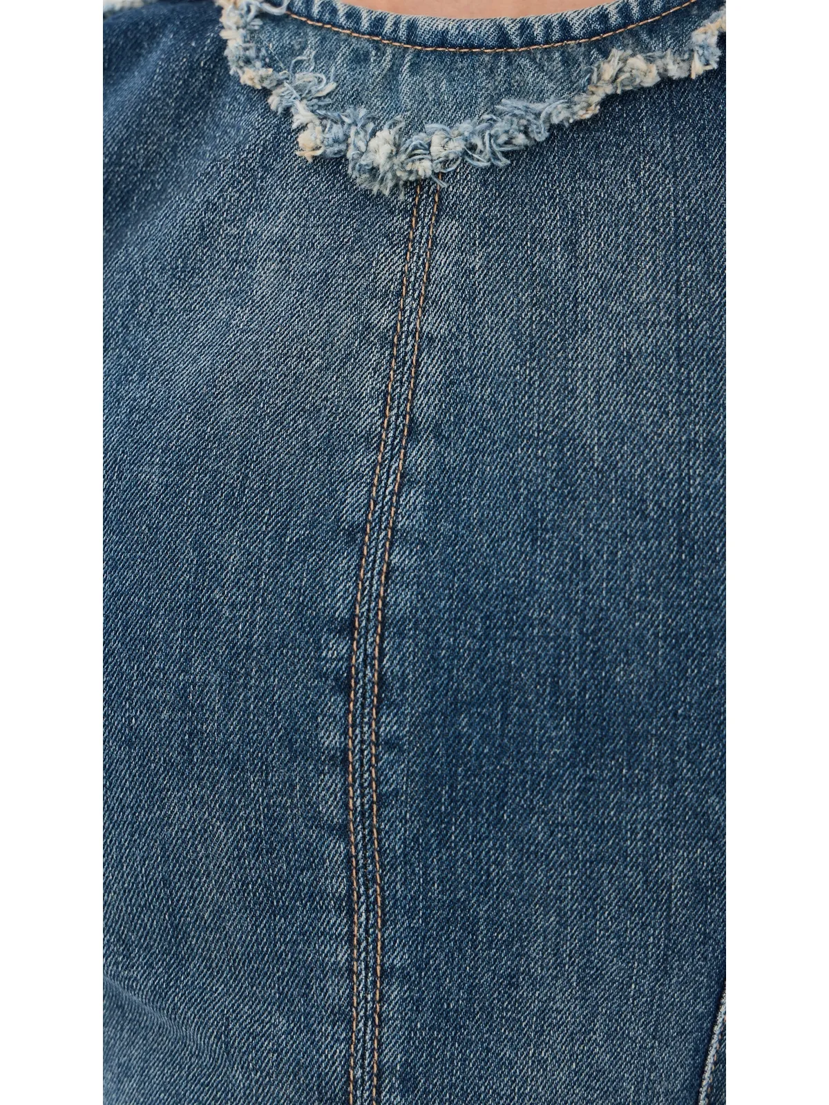 Acne Studios デニムミニドレス ミッドブルー - 画像6
