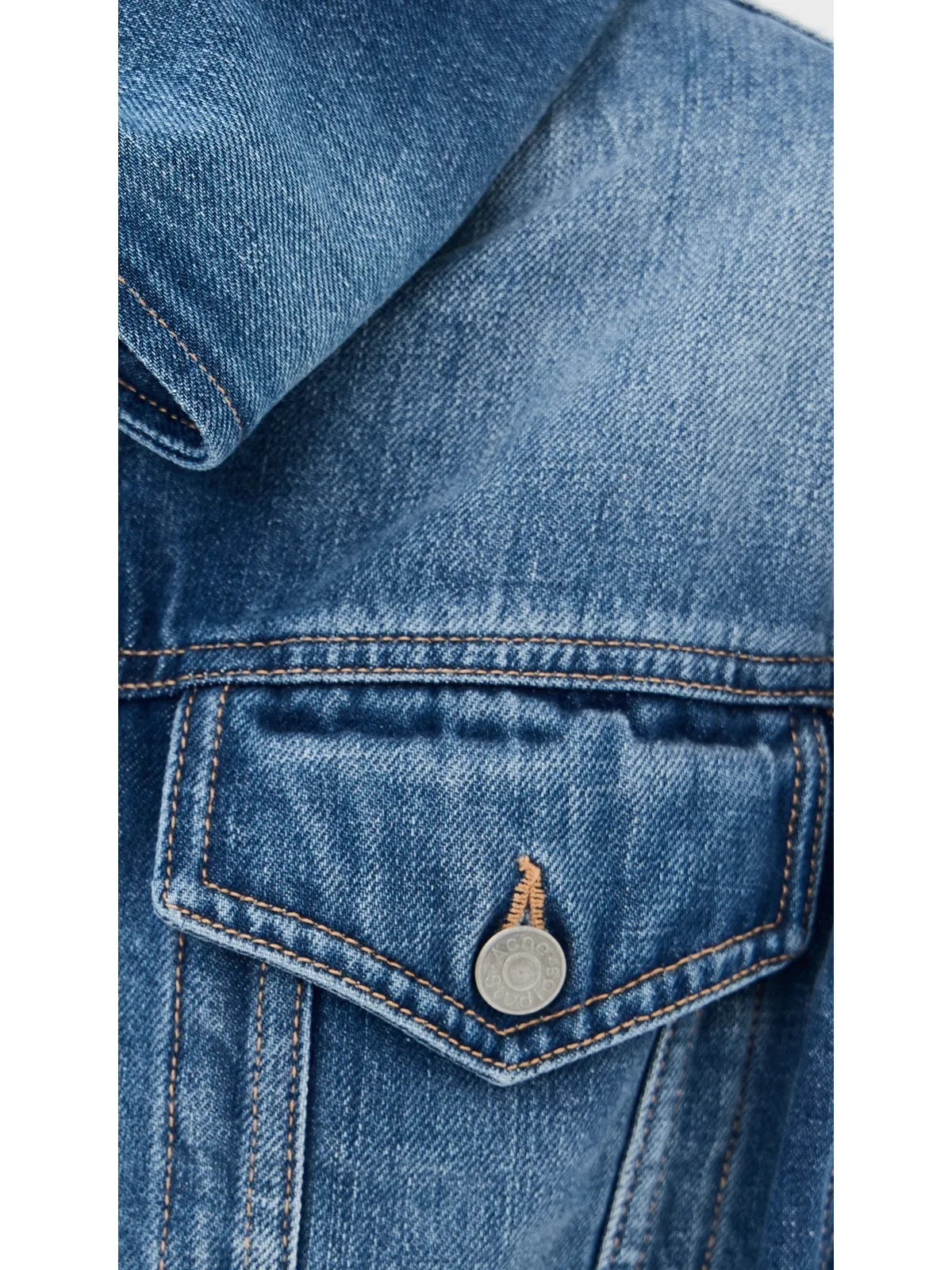 Acne Studios デニムコーストブルー ジャケット - 画像6