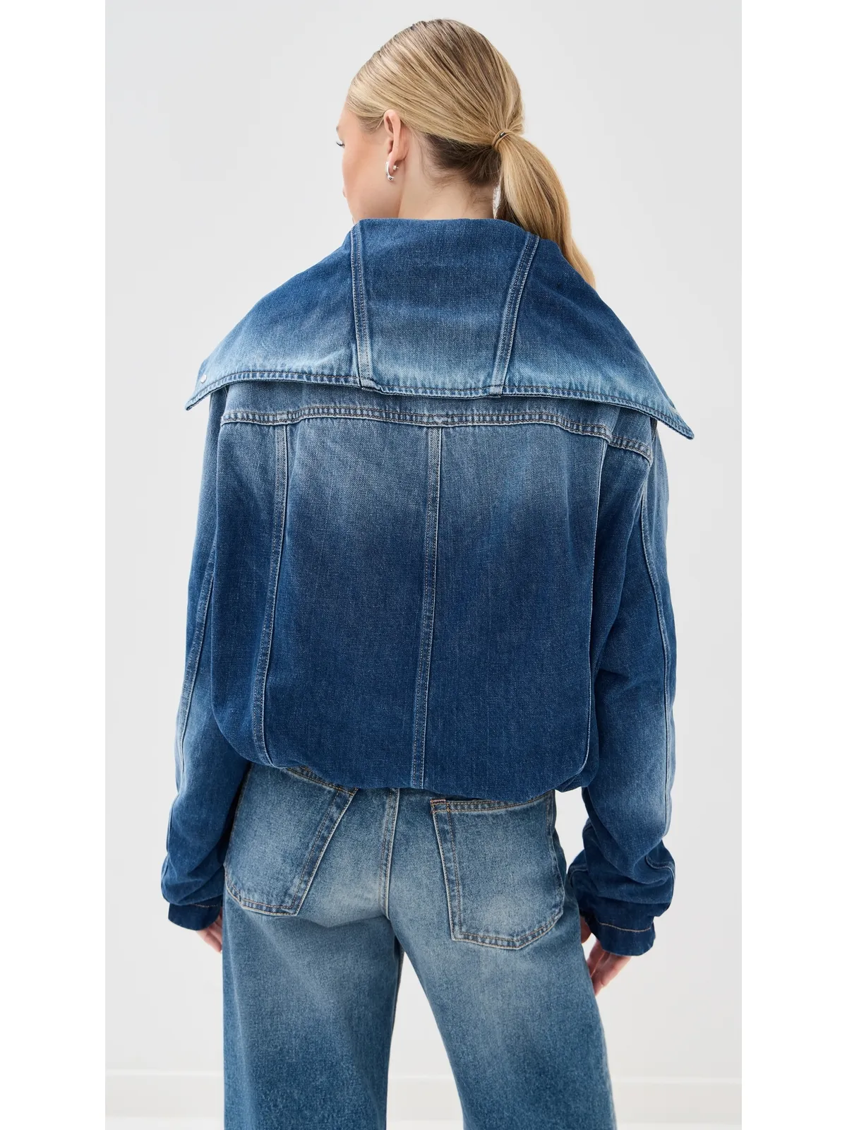 Acne Studios デニムコーストブルー ジャケット - 画像4