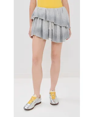 Acne Studios ショートスカート グレー メランジ - サムネイル2