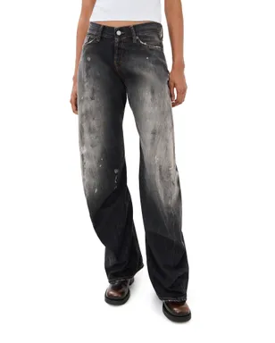 Acne Studios Trafalgar 5 Pocket Jeans Black - サムネイル1
