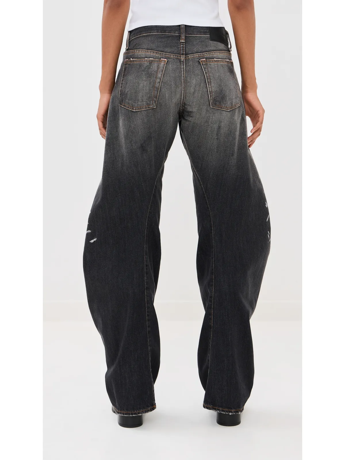 Acne Studios Trafalgar 5 Pocket Jeans Black - 画像4