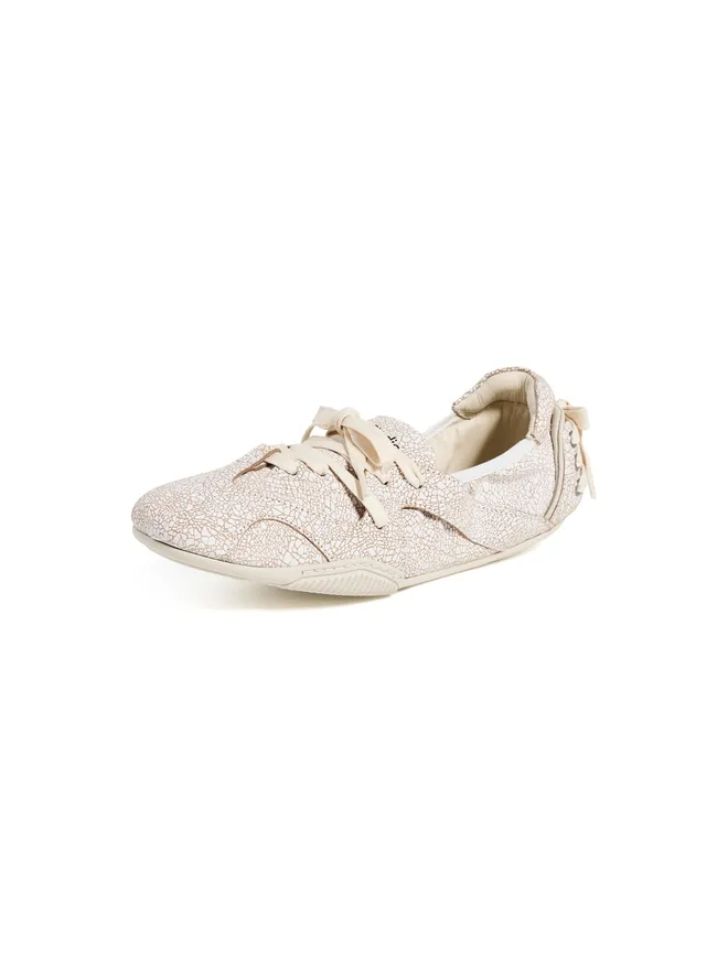 Acne Studios Acne Studios ビリアラ ボウ スニーカー オフホワイトの商品画像