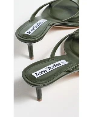 Acne Studios レザー キトンヒール - サムネイル4