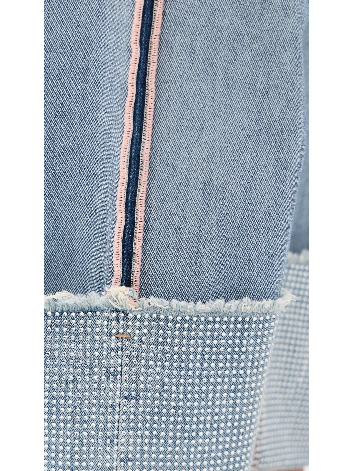 Acne Studios カフ付きデニムパンツ ミッドブルー - 画像6