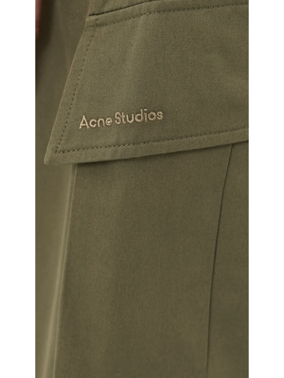Acne Studios パンツ カーキグリーン - 画像6