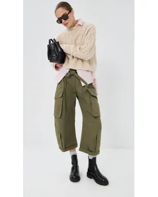 Acne Studios パンツ カーキグリーン - サムネイル2