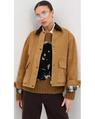 Acne Studios バーンジャケット 錆色ブラウン - サムネイル2