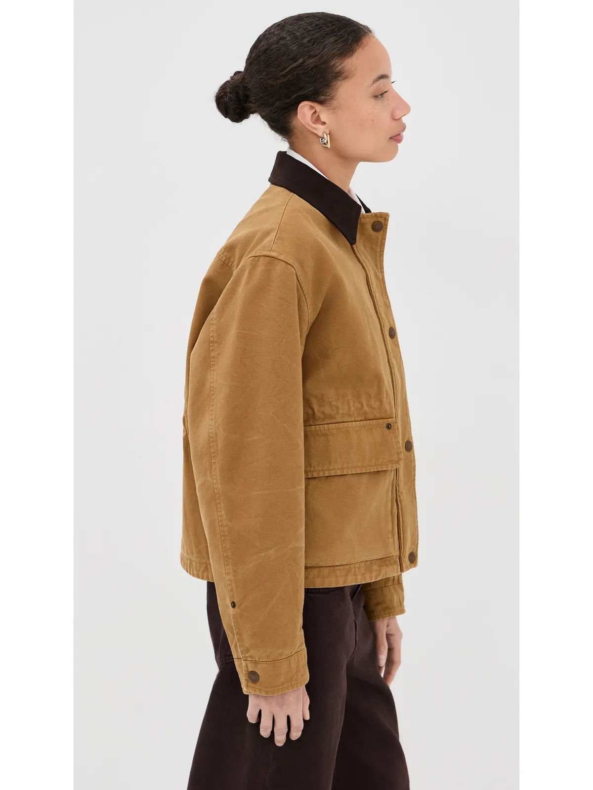 Acne Studios バーンジャケット 錆色ブラウン - 画像4
