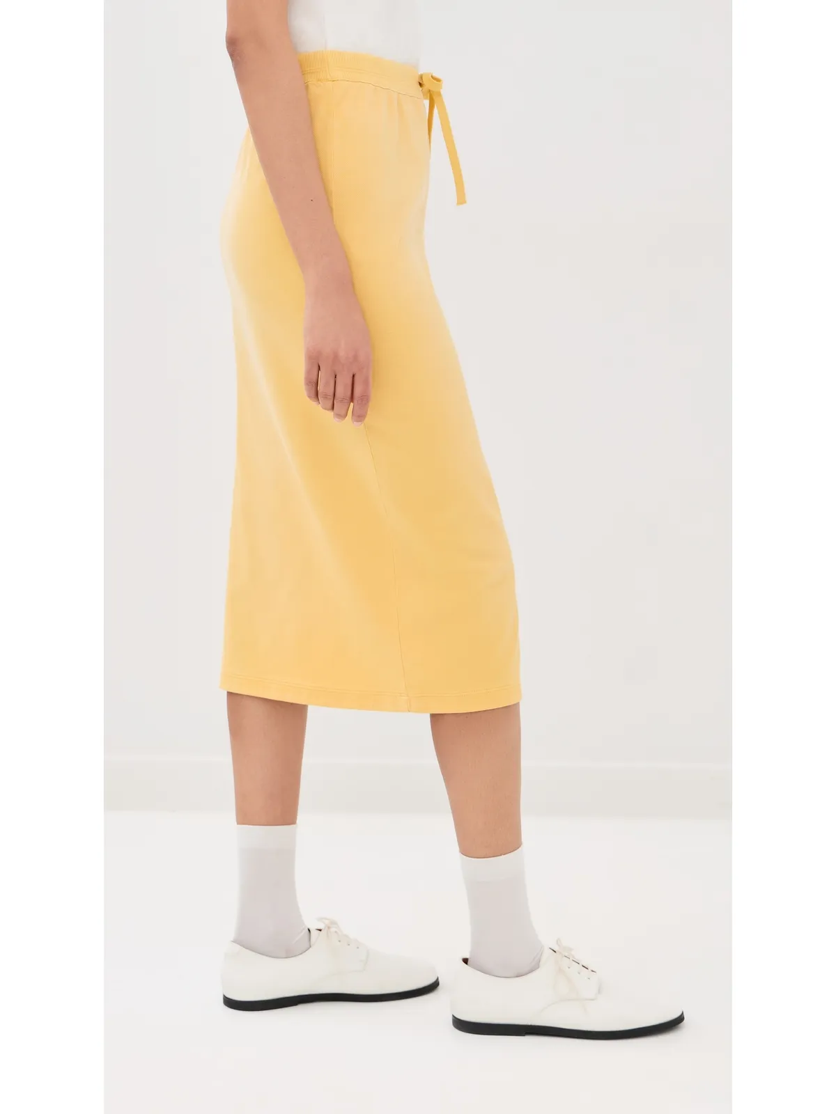 Acne Studios ミディスカート ウォームイエロー サイズM - 画像5