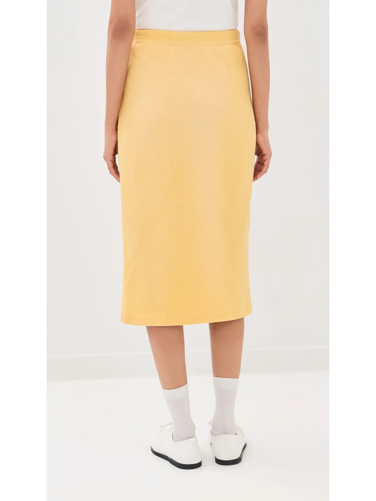 Acne Studios ミディスカート ウォームイエロー サイズM - 画像4