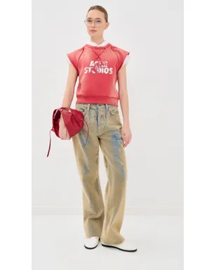 Acne Studios 半袖スウェットシャツ レッド/ホワイト M - サムネイル6