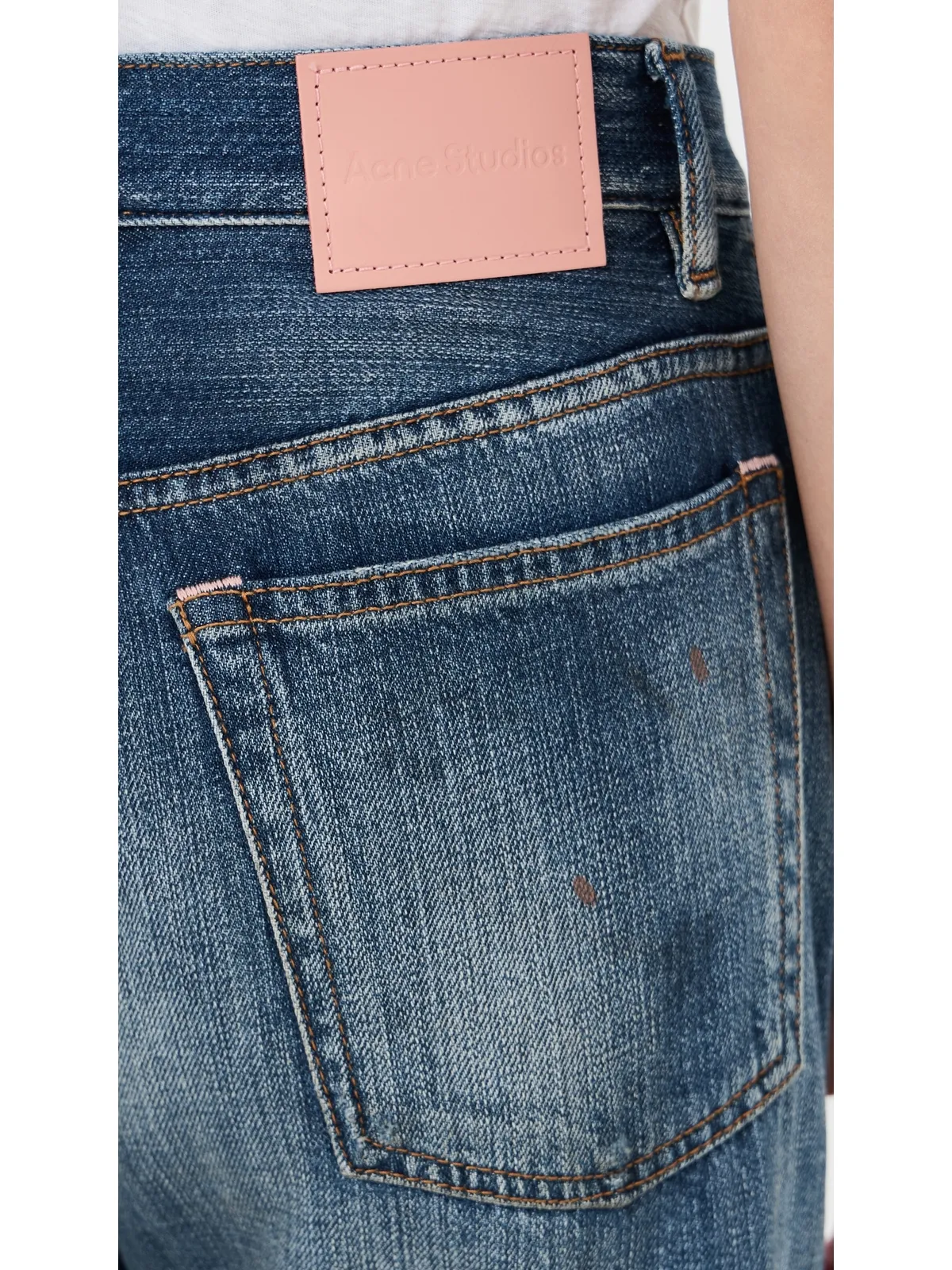 Acne Studios レギュラーフィット ジーンズ ミッドブルー - 画像6