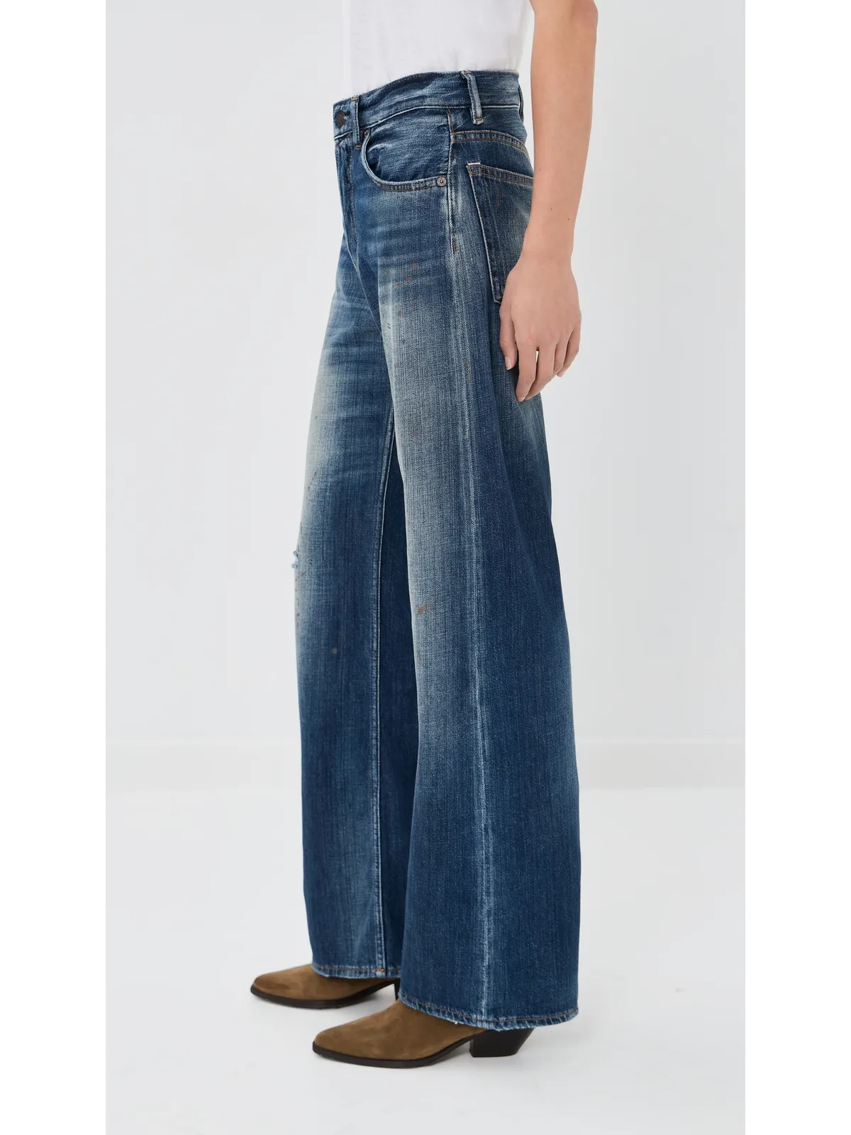 Acne Studios レギュラーフィット ジーンズ ミッドブルー - 画像4