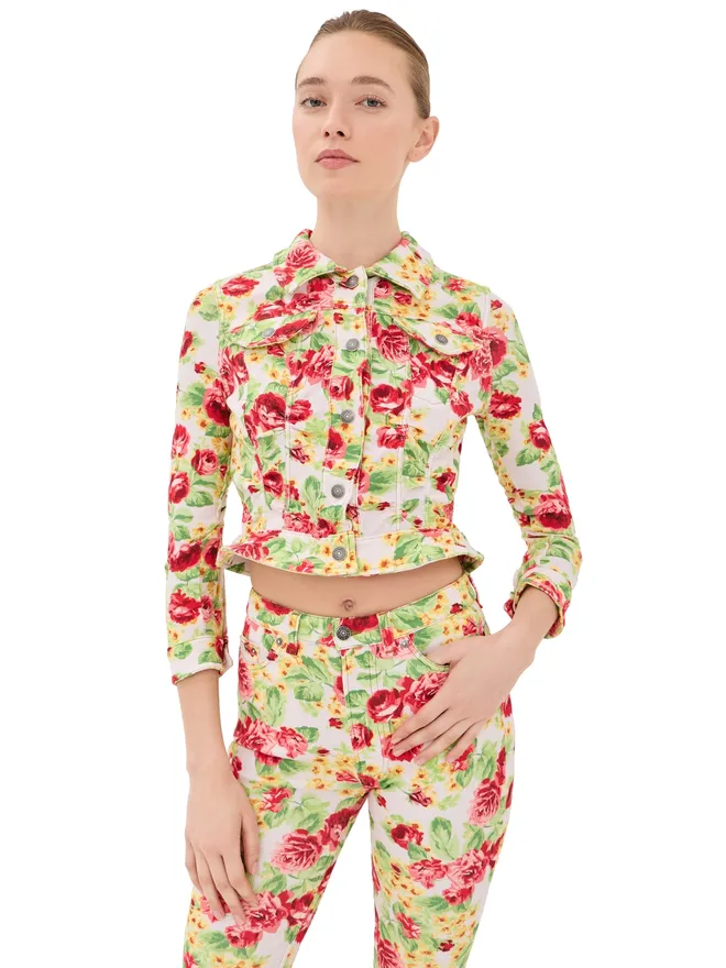 Acne Studios Acne Studios ボタンダウンジャケット ピンク/マルチの商品画像