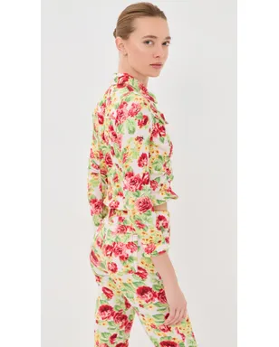 Acne Studios ボタンダウンジャケット ピンク/マルチ - サムネイル5