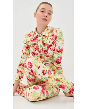 Acne Studios ボタンダウンジャケット ピンク/マルチ - サムネイル2