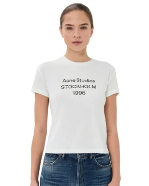 Acne Studios Tシャツ オフホワイト - サムネイル1