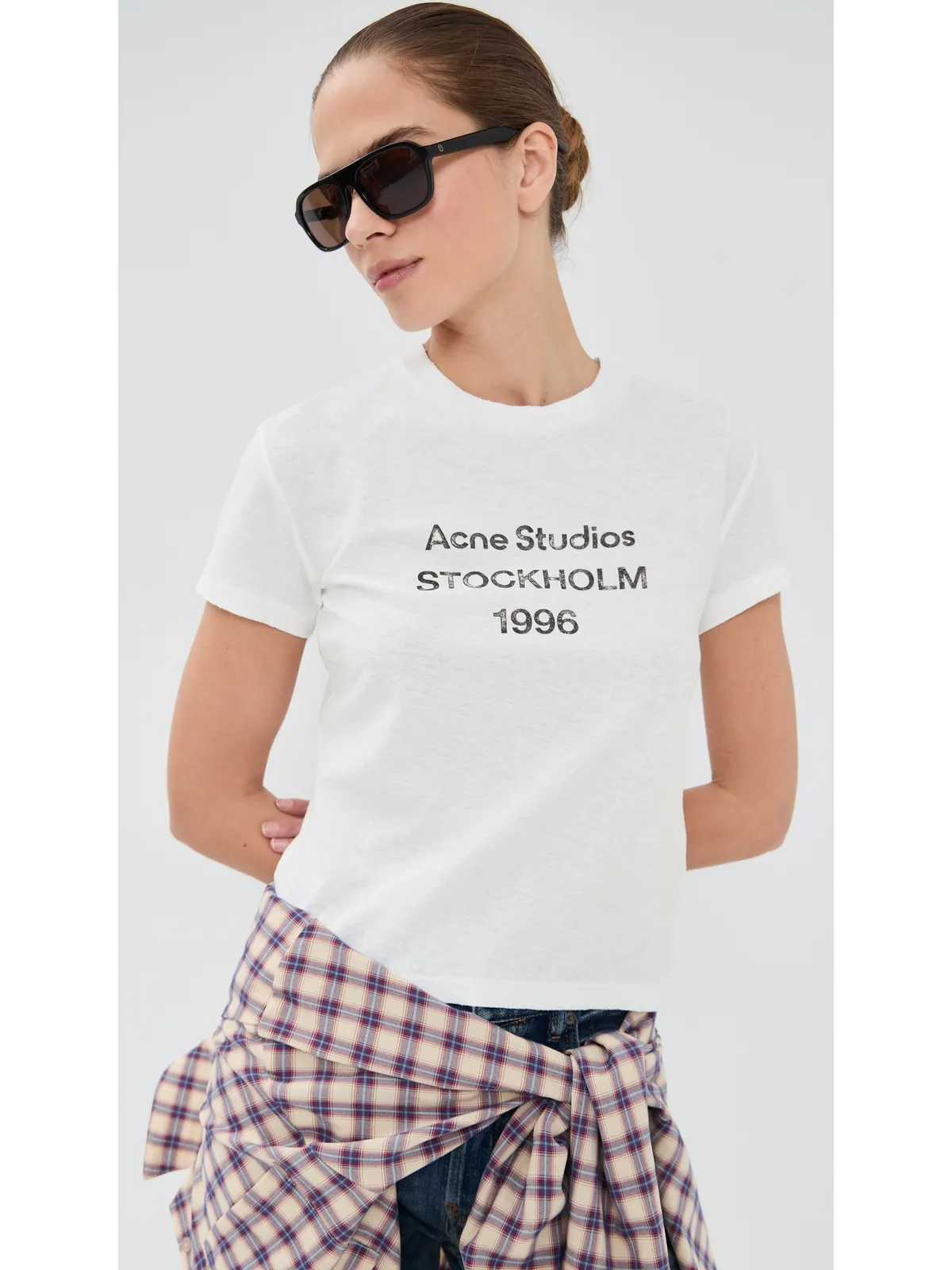 Acne Studios Tシャツ オフホワイト - 画像2