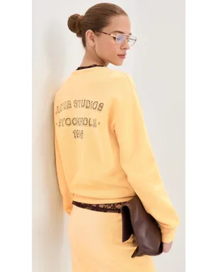 Acne Studios プルオーバー スウェットシャツ ライトイエロー - サムネイル2