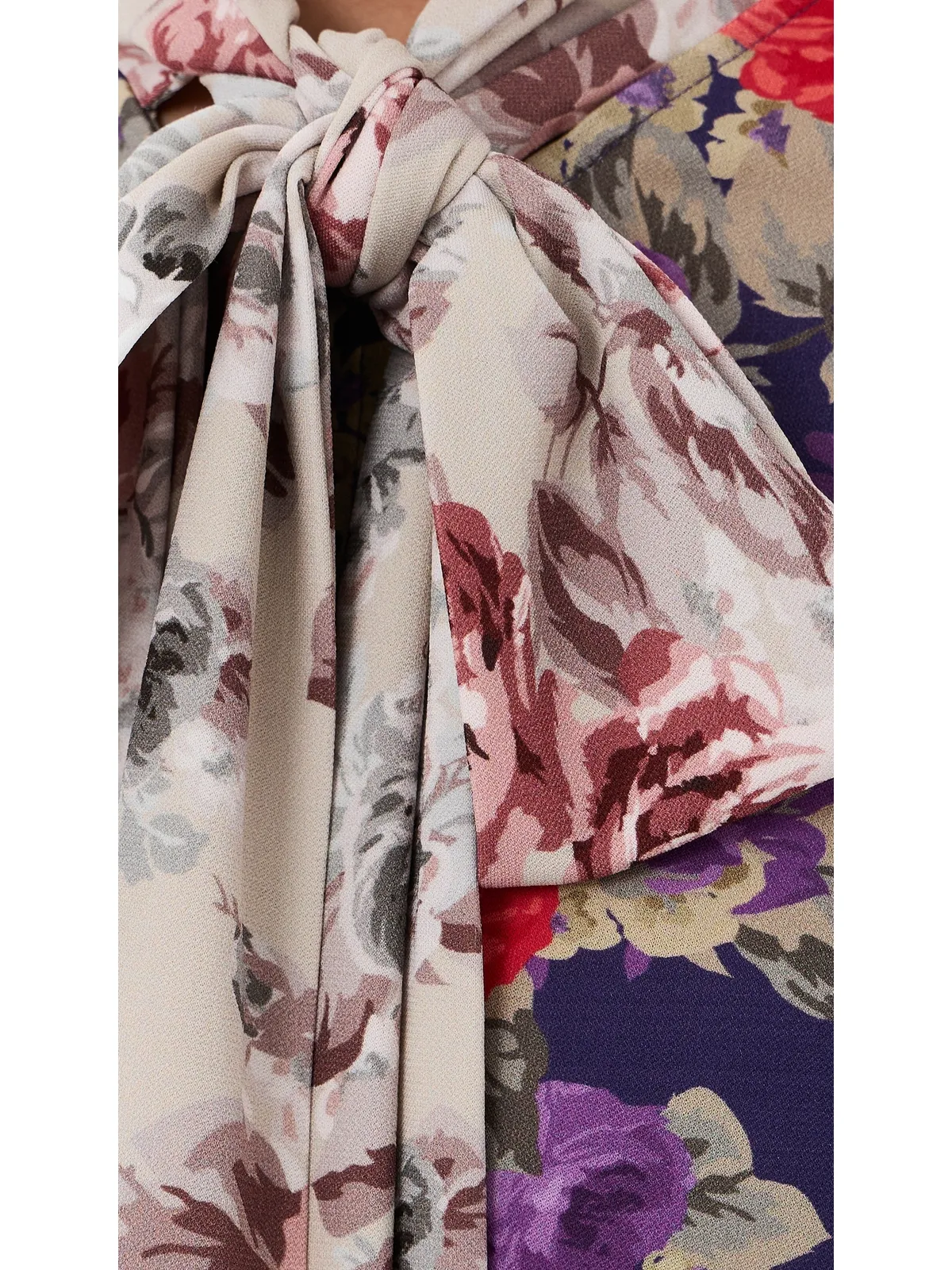 Acne Studios ロングスリーブドレス Purple/Green - 画像6