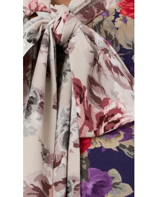 Acne Studios ロングスリーブドレス Purple/Green - サムネイル6