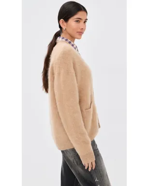 Acne Studios カシミヤ カーディガン ライトブラウン - サムネイル5