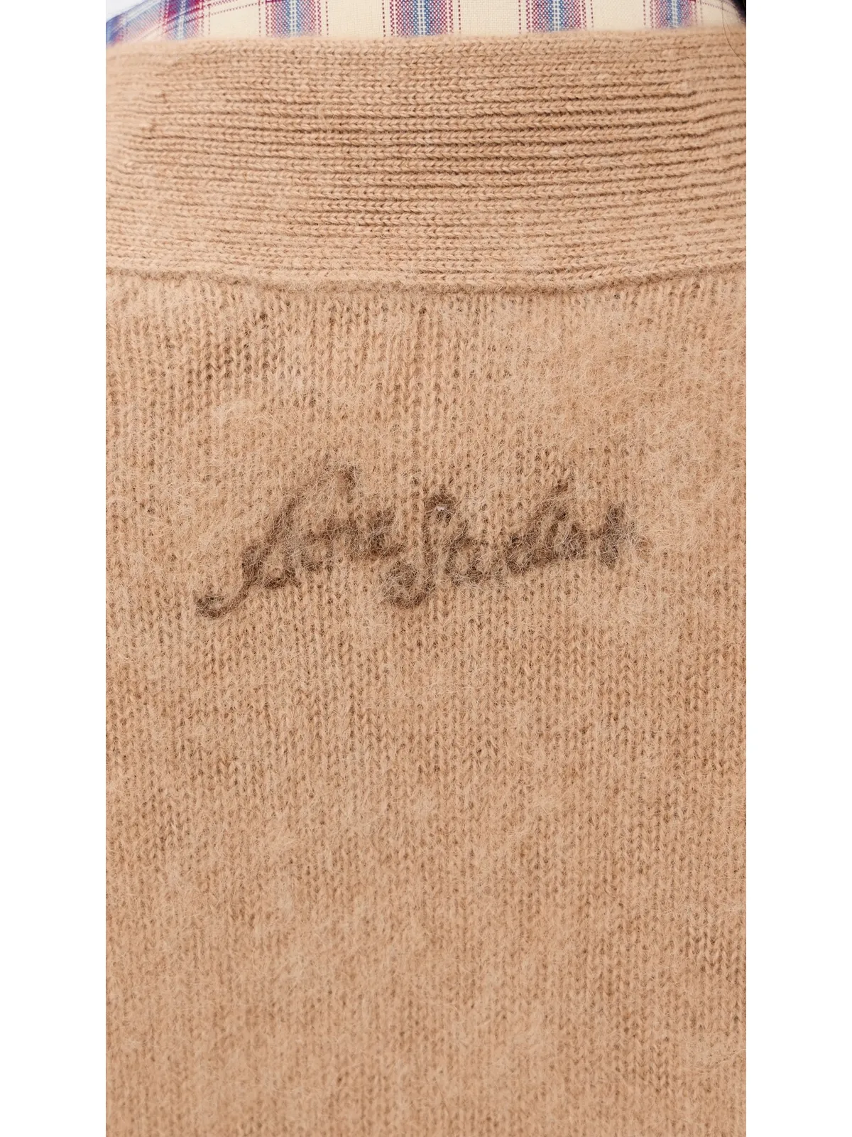 Acne Studios カシミヤ カーディガン ライトブラウン - 画像6