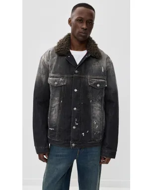 Acne Studios ロバート ラインド ジャケット ブラック M - サムネイル4