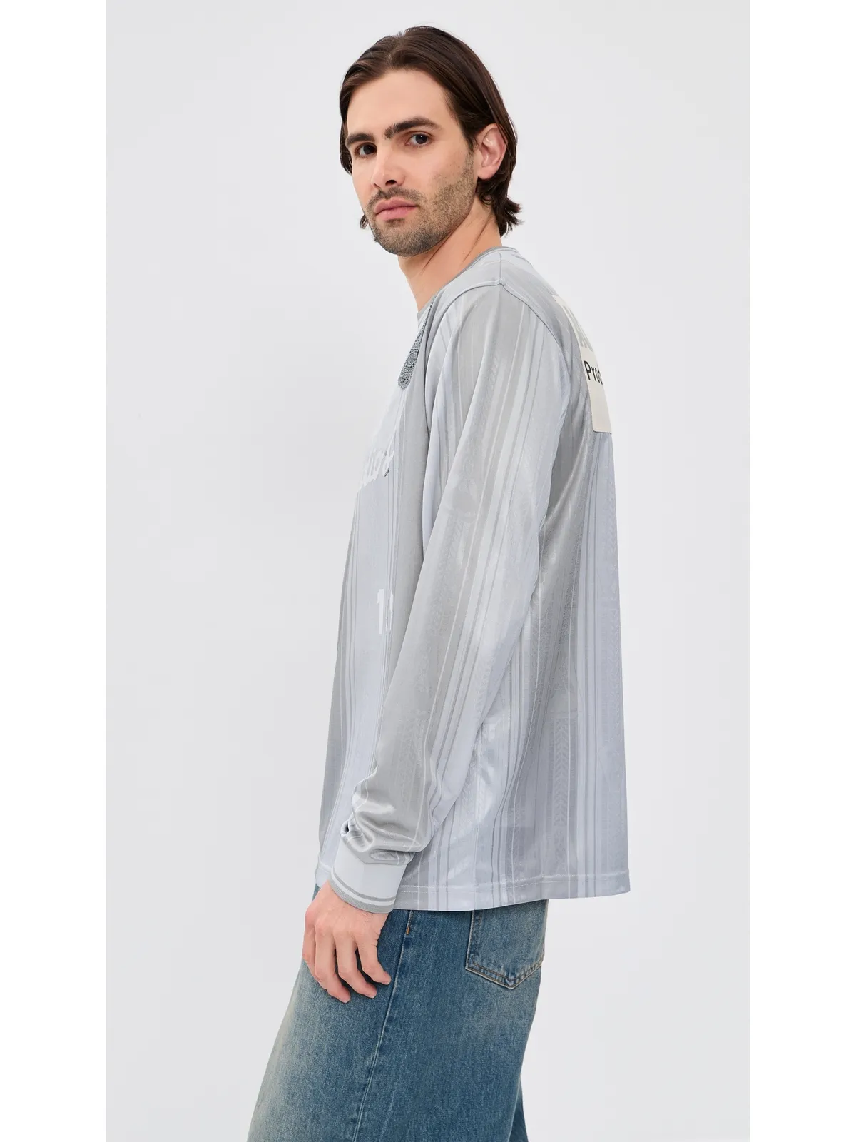 Acne Studios アーウィン スポーツ ジャージ グレー - 画像4