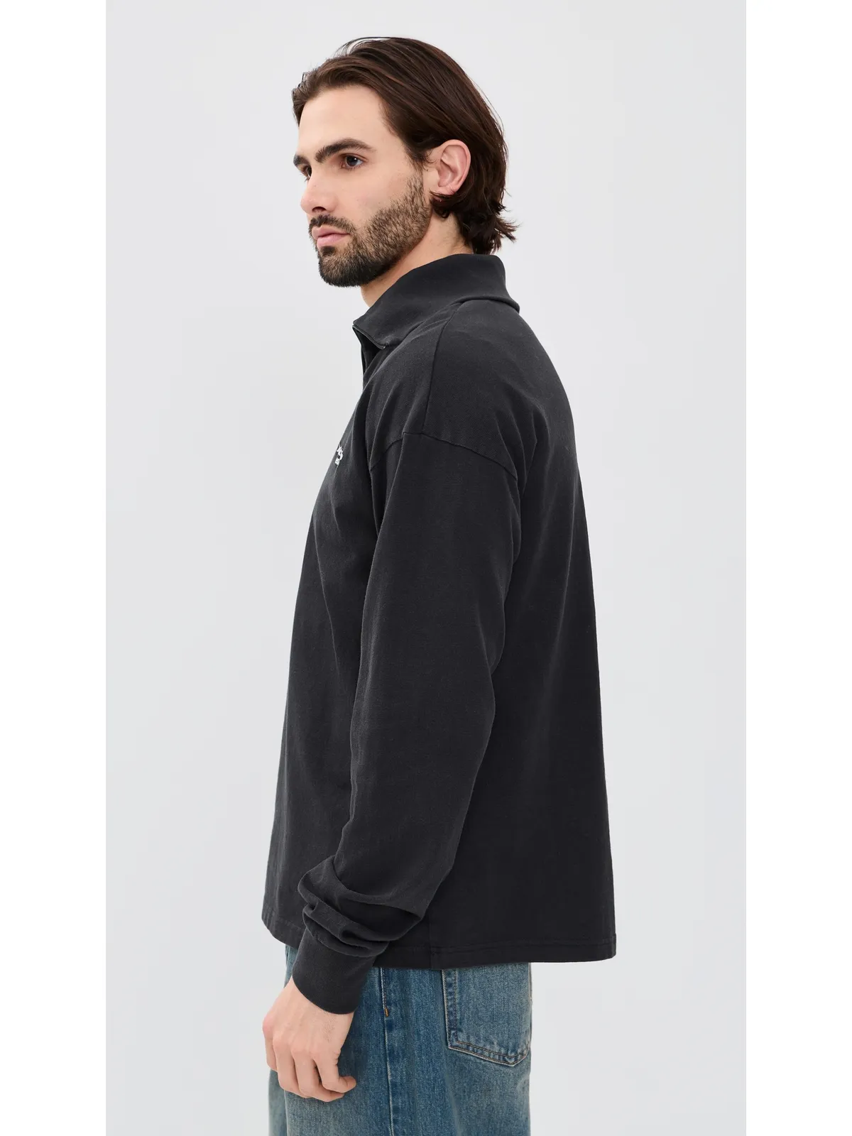 Acne Studios フォー・クォーター・ジップ・スウェットシャツ - 画像4