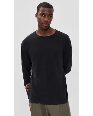 Alex Crane リネン ロングスリーブ Tシャツ - サムネイル2