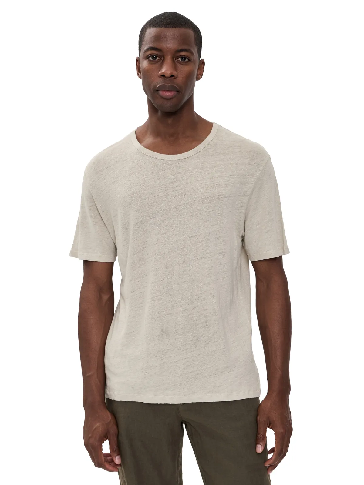 Alex Crane Linen Sun Tee - 画像1