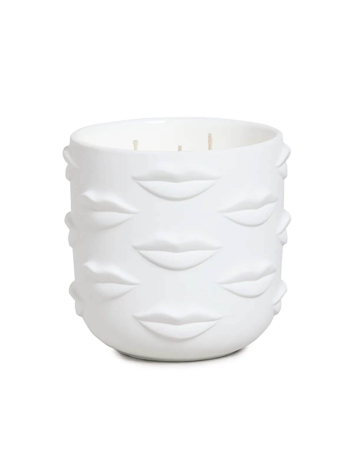 Jonathan Adler Muse Bouche 3-Wick Candle White One Size - 画像1