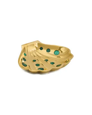 Jonathan Adler ブラス クラムシェル トレイ - サムネイル5