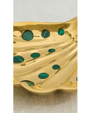 Jonathan Adler ブラス クラムシェル トレイ - サムネイル4