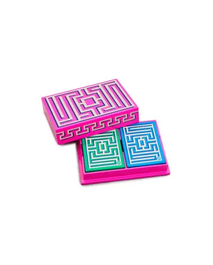 Jonathan Adler ラビリンス ラッカー カードセット ブルー - サムネイル1