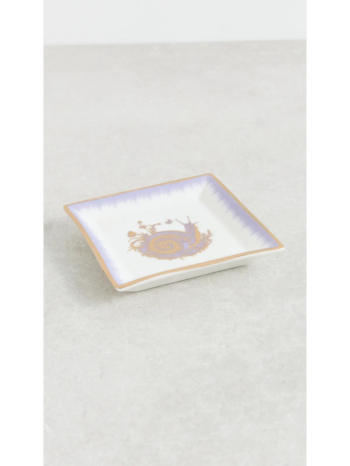 Jonathan Adler ボタニスト カタツムリ スクエア トレイ ピンク - 画像2