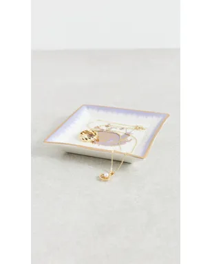 Jonathan Adler ボタニスト カタツムリ スクエア トレイ ピンク - サムネイル3