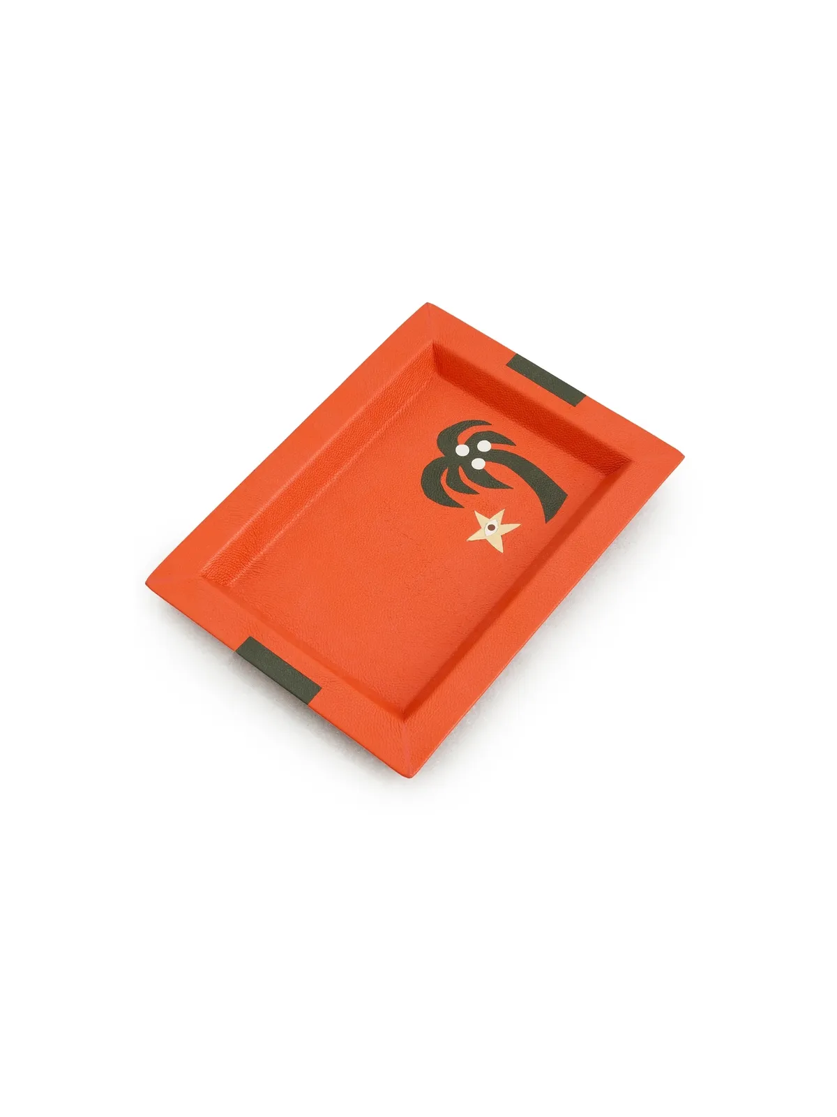 Jonathan Adler Playa レザー レクタングル トレイ - 画像1