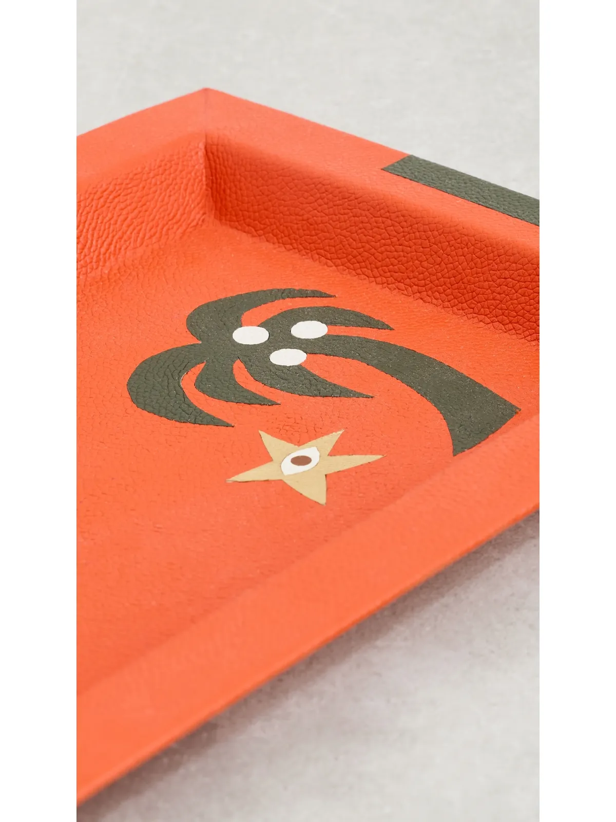 Jonathan Adler Playa レザー レクタングル トレイ - 画像4