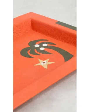 Jonathan Adler Playa レザー レクタングル トレイ - サムネイル4