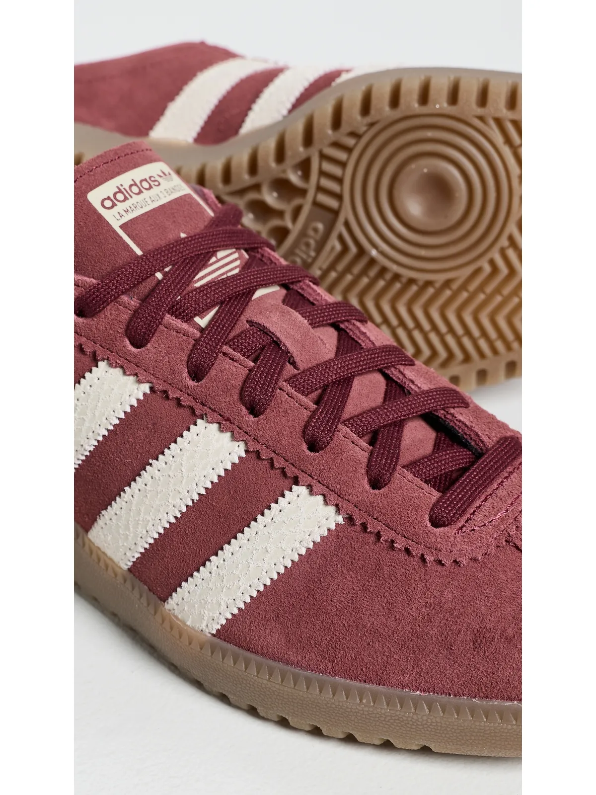 adidas BRMD スニーカー シャドウレッド／クリームホワイト／グム - 画像6