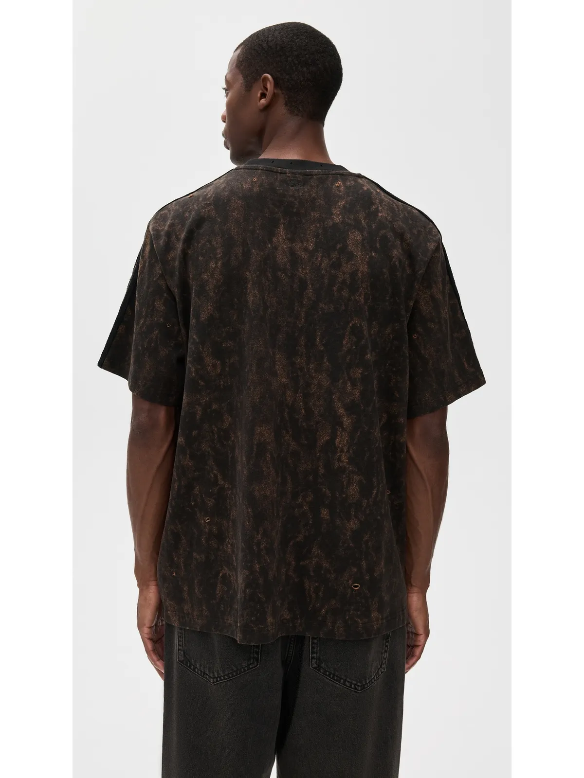 adidas Adidas x SFTM Tee ブラック/ワイルドブラウン - 画像5