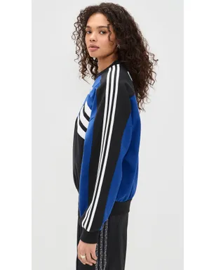 adidas クルー ネック カットライン ロイヤルブルー/ブラック - サムネイル5